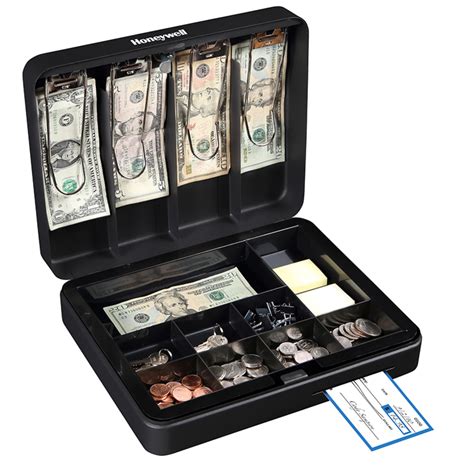 honeywell cash box size